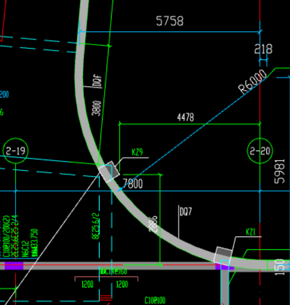 这种弧形的墙怎么画