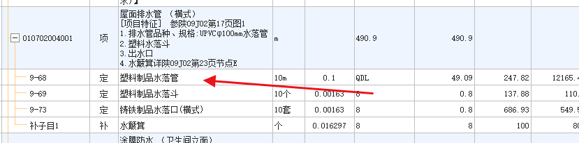 子目