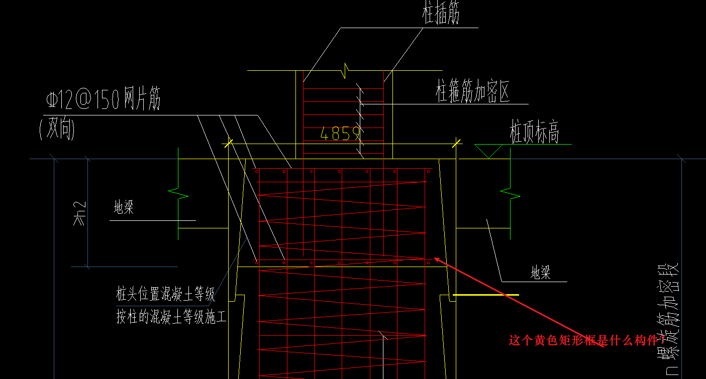 請問人工挖孔樁頂的鋼筋網片是幹嘛的