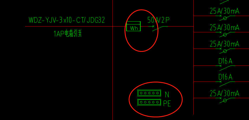 电气图例