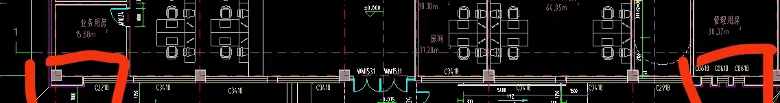 内墙的厚度