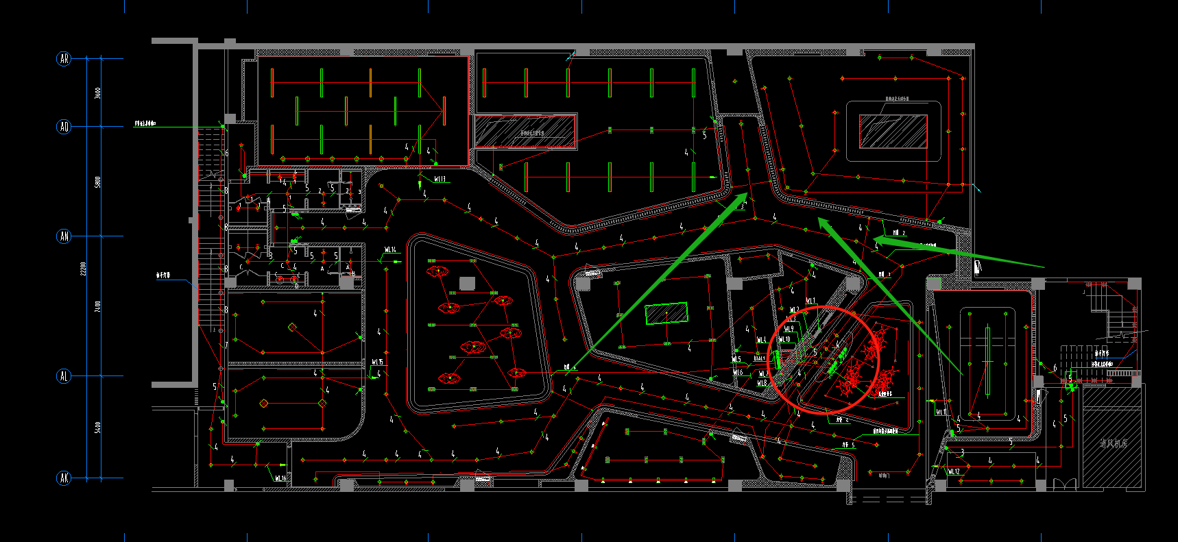 请问各位老师灯带怎么识别灯带与灯带之间的线怎么画灯带和开关的黄点
