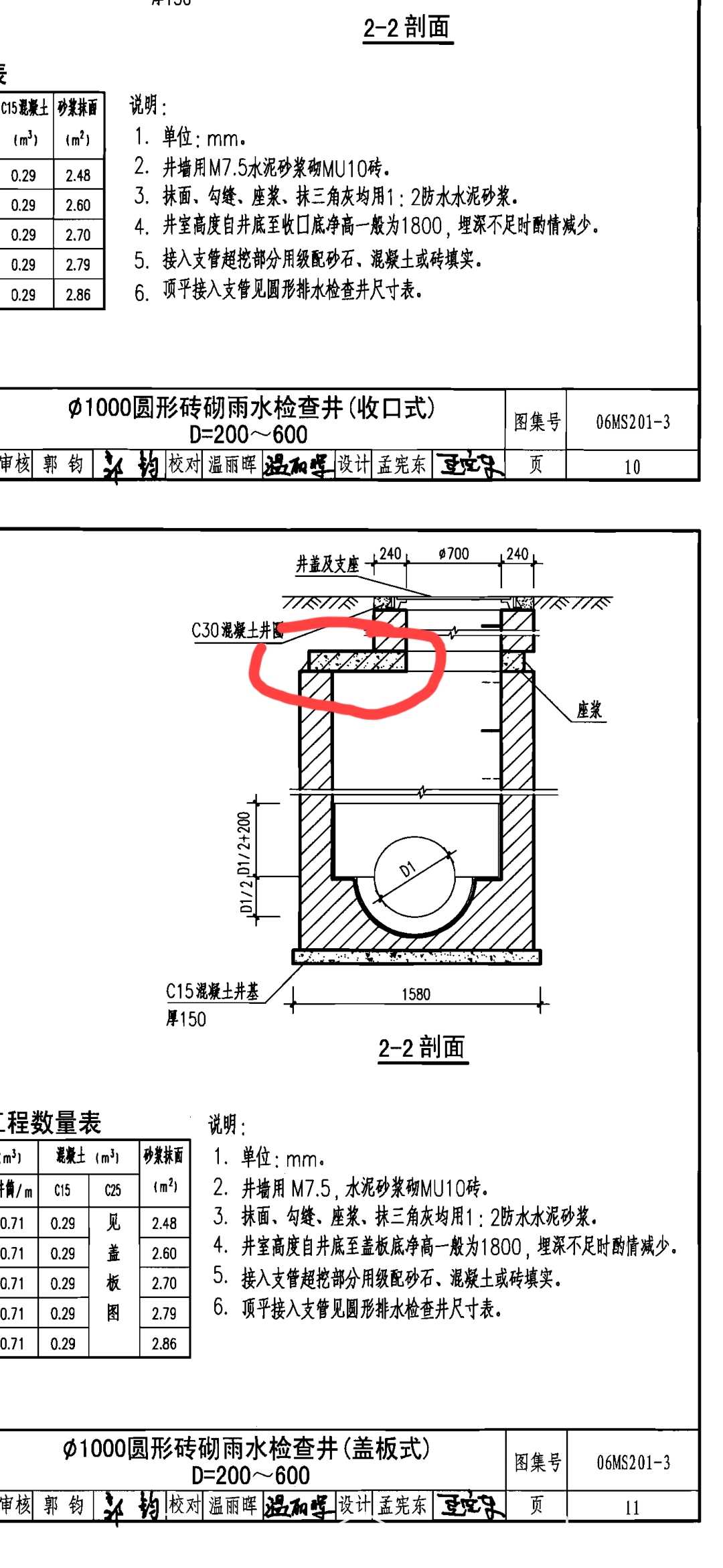 检查井