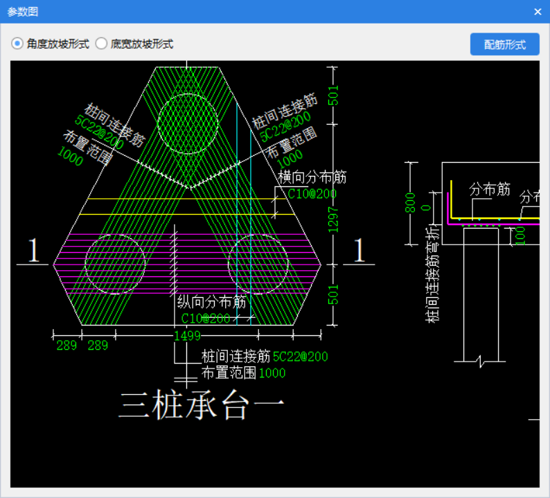 樁承臺標註疑問bt都有鋼筋怎麼佈置