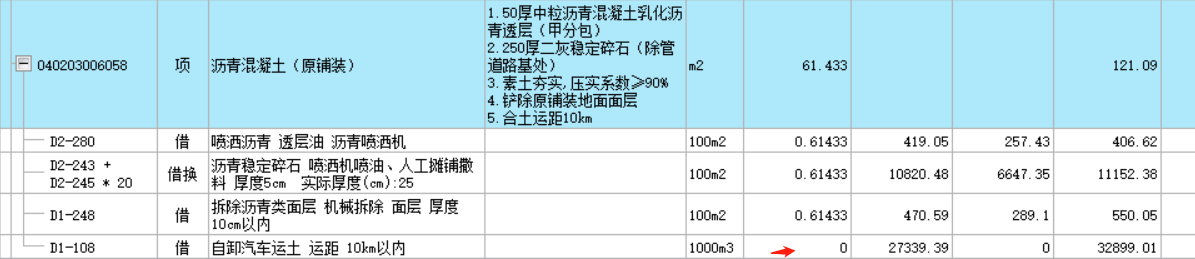 混凝土子目