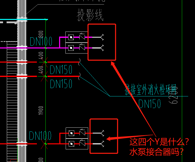 消防接合器安全阀图例图片