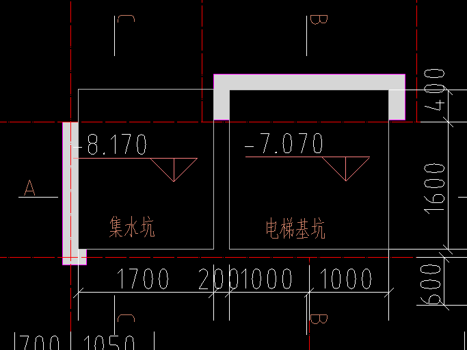 标高不同