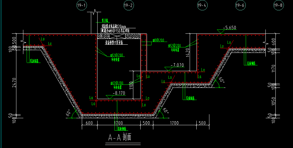 17:32:15 补充 绘制电梯基坑和集水坑,是不是不用管a剖面,看b和c的图