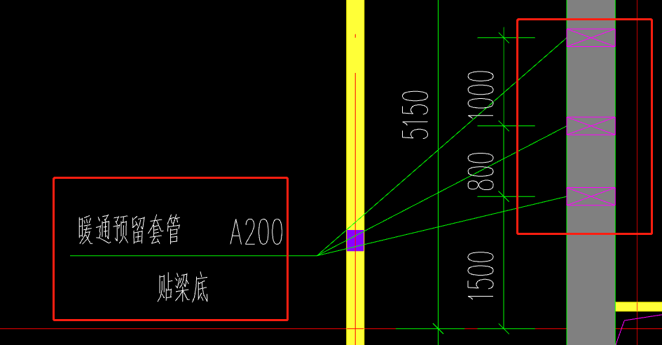 预留洞