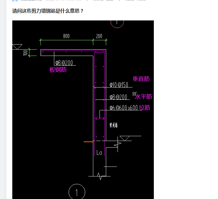 剪力墙钢筋