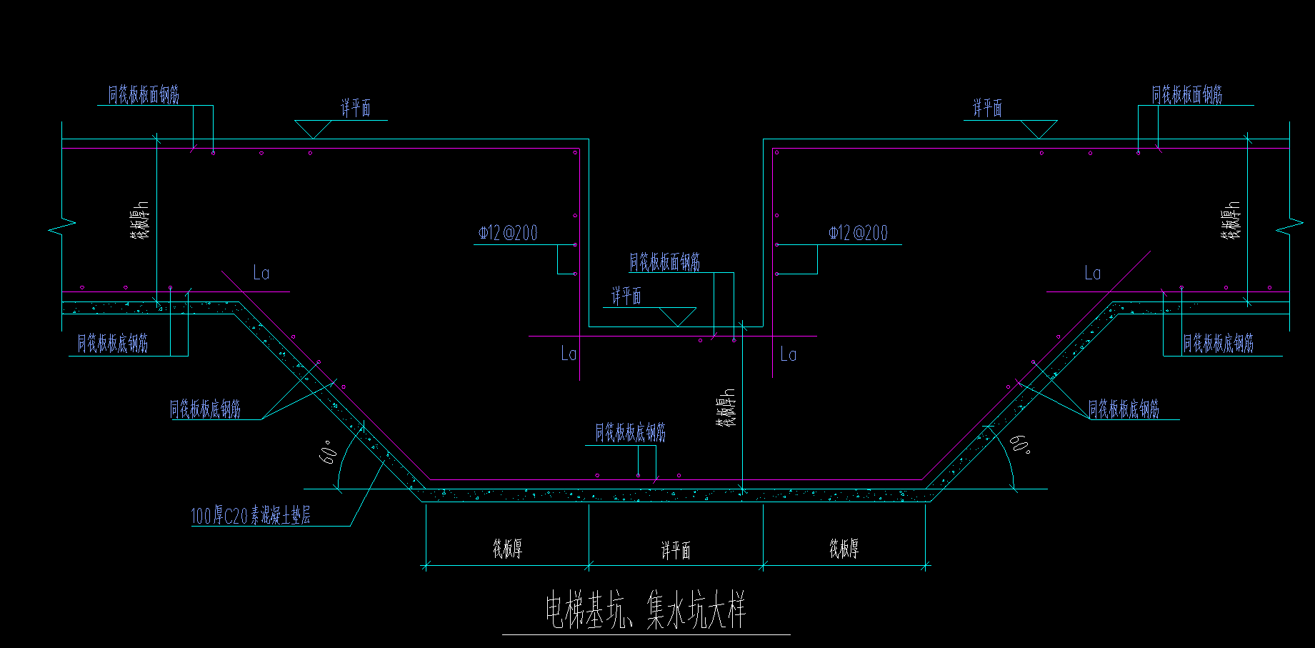 坑板顶标高