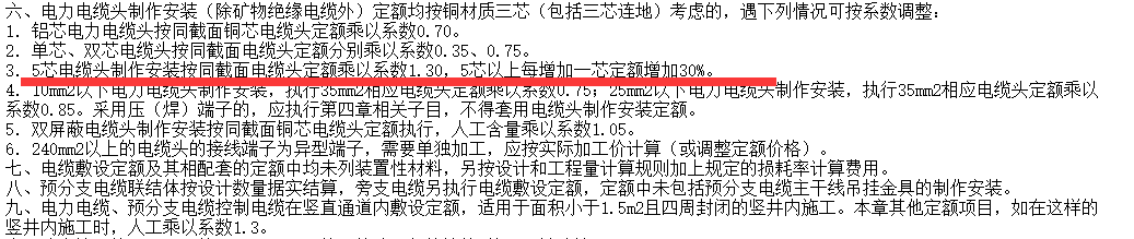 子目单价