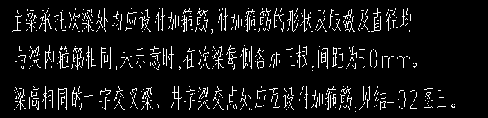 次梁高度