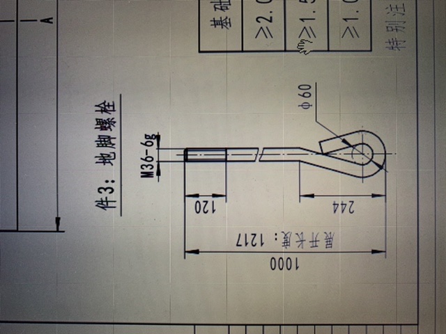 地脚螺栓