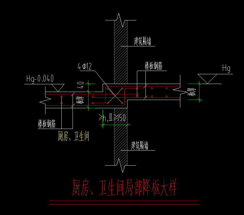 降板