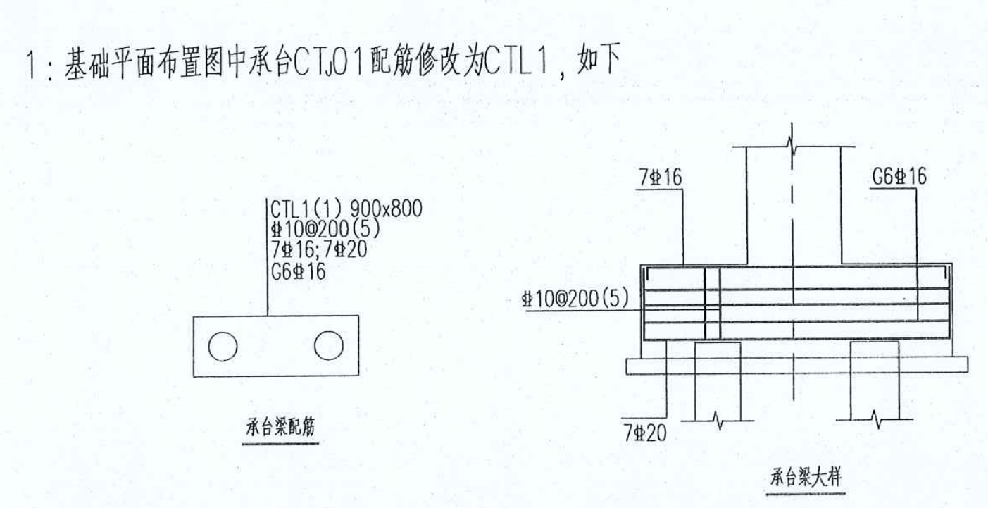 承台梁