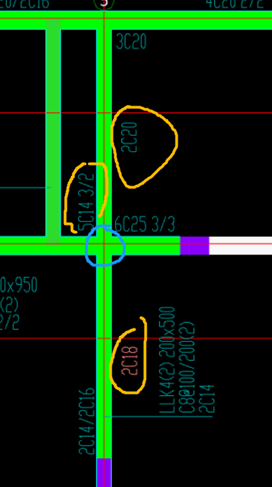 梁与梁交接处有支座么