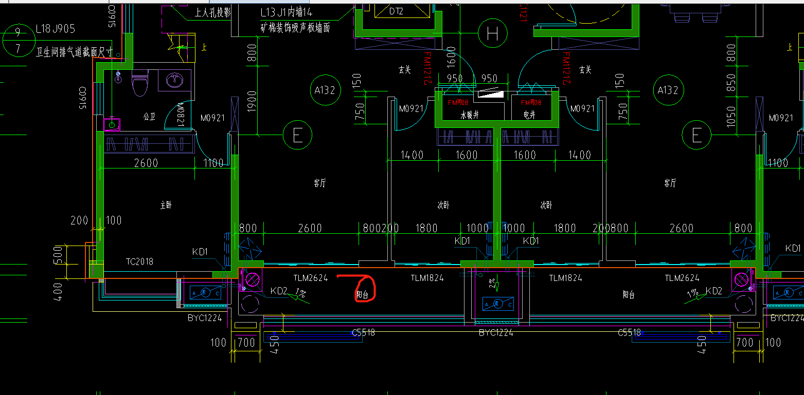 按照gbt503532013建筑面积这个阳台应该计算全面积还是一半