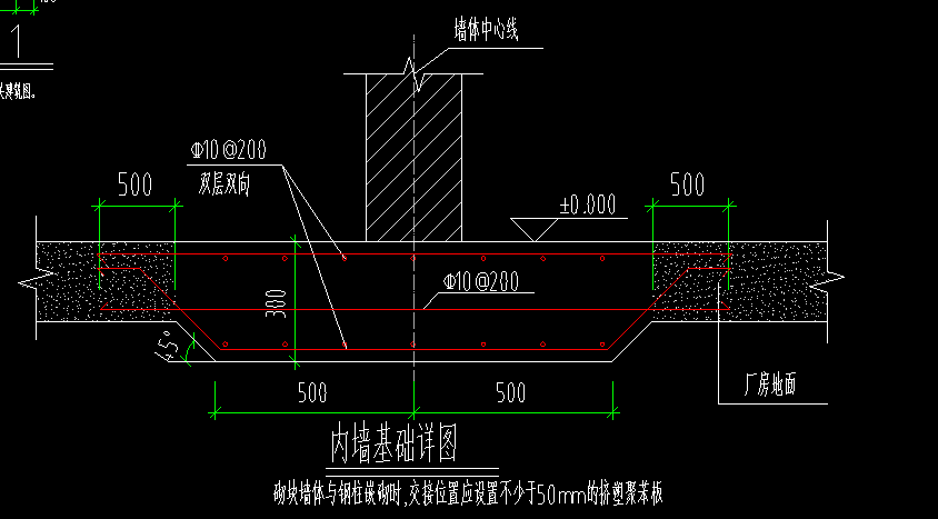 隔墙基础