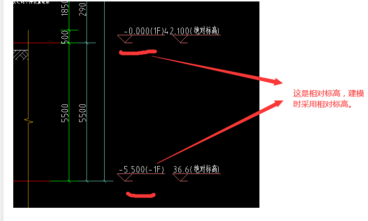 绝对标高什么意思根据绝对标高再算出来正常的标高进行建模嘛