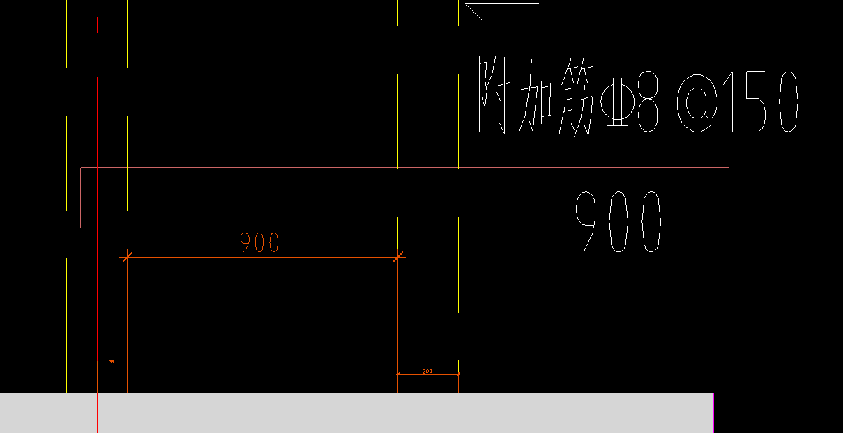 受力筋布置