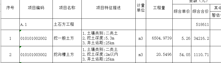 挖一般土方