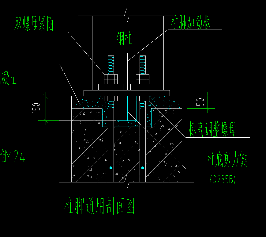 钢结构抗剪键槽图片