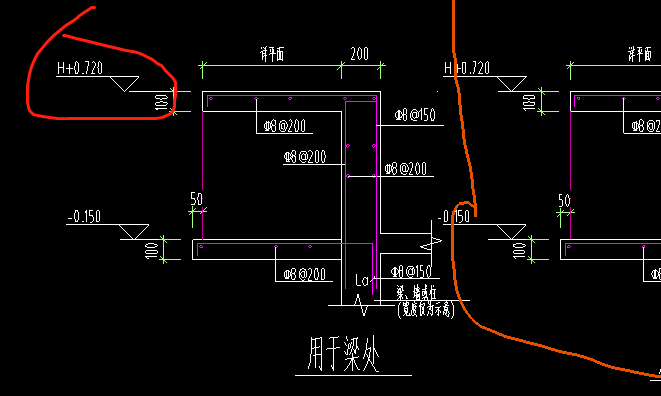 层顶标高