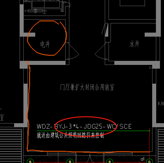 这个回路算到电井是我画的这条线吗