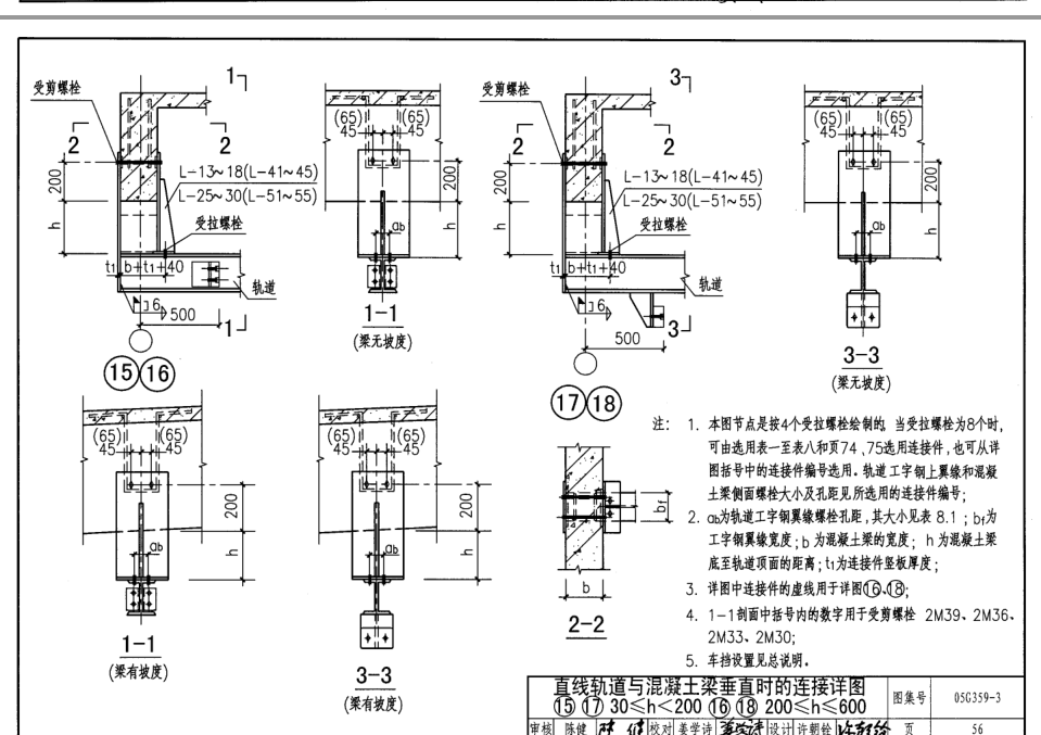 梁內吊筋預埋件的螺栓怎麼算量