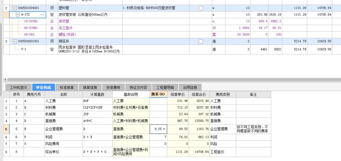企业管理费