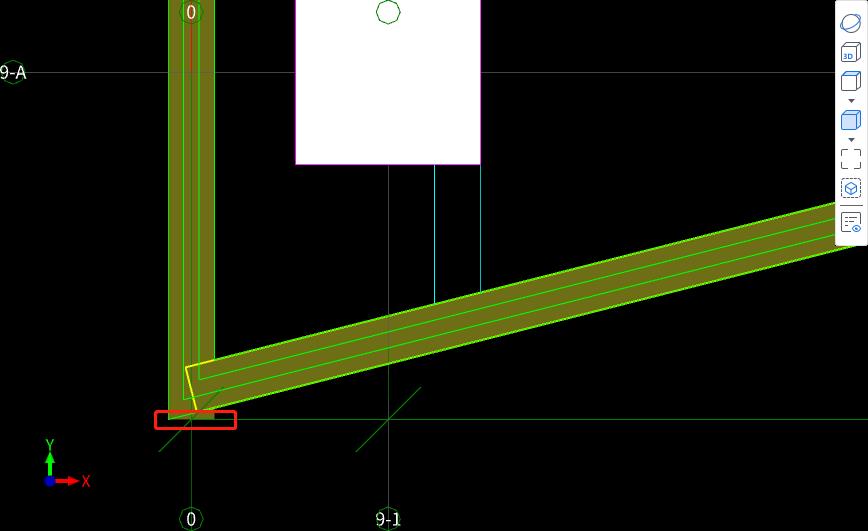 直形墙墙体相交部分怎么删除
