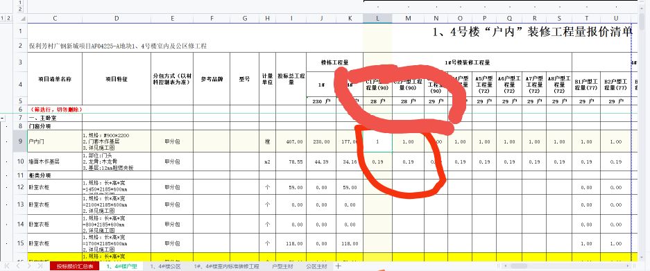 工程量