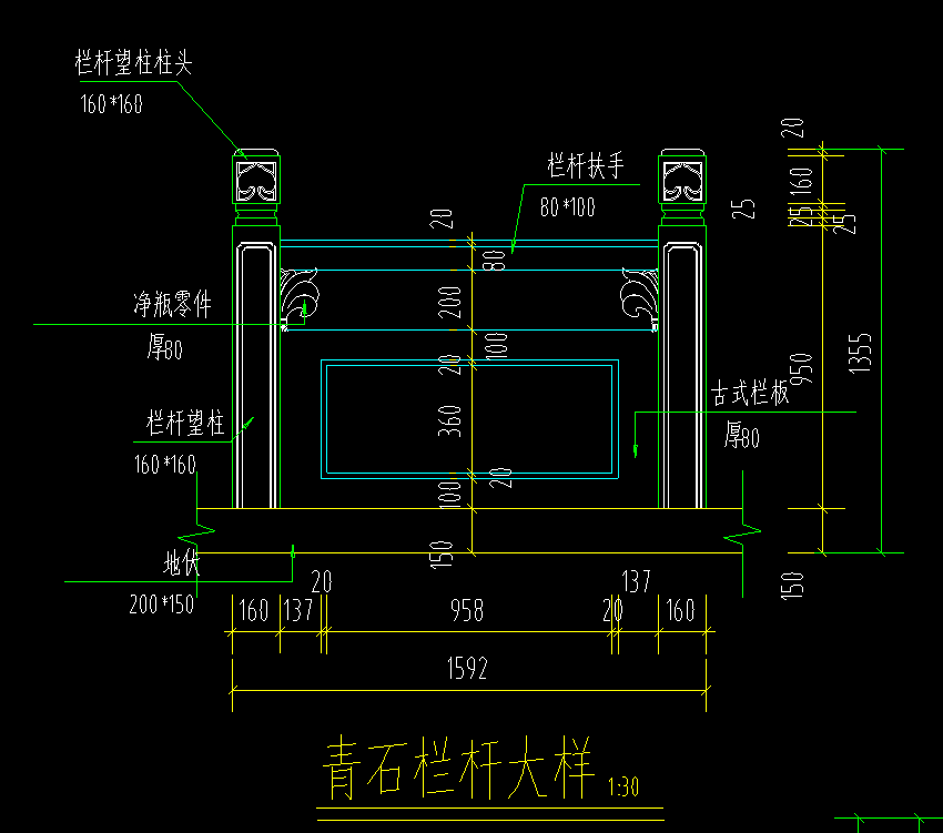 栏杆怎么