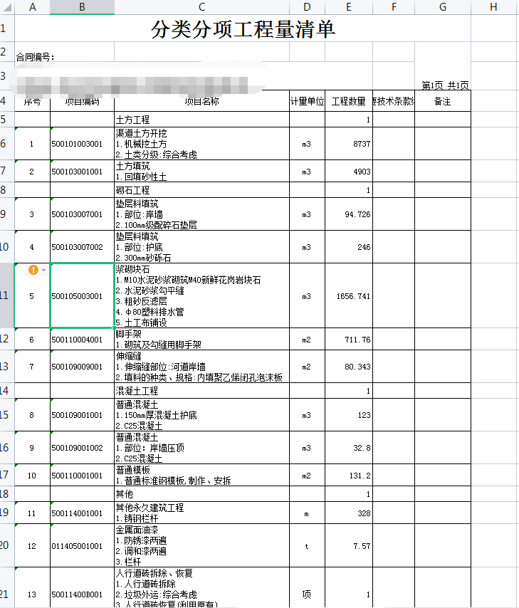清单是什么