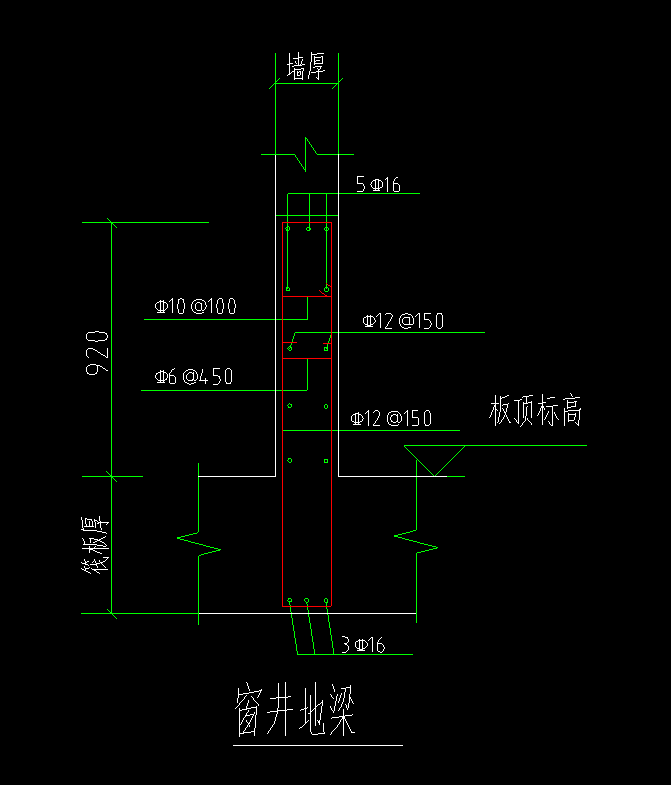 暗梁
