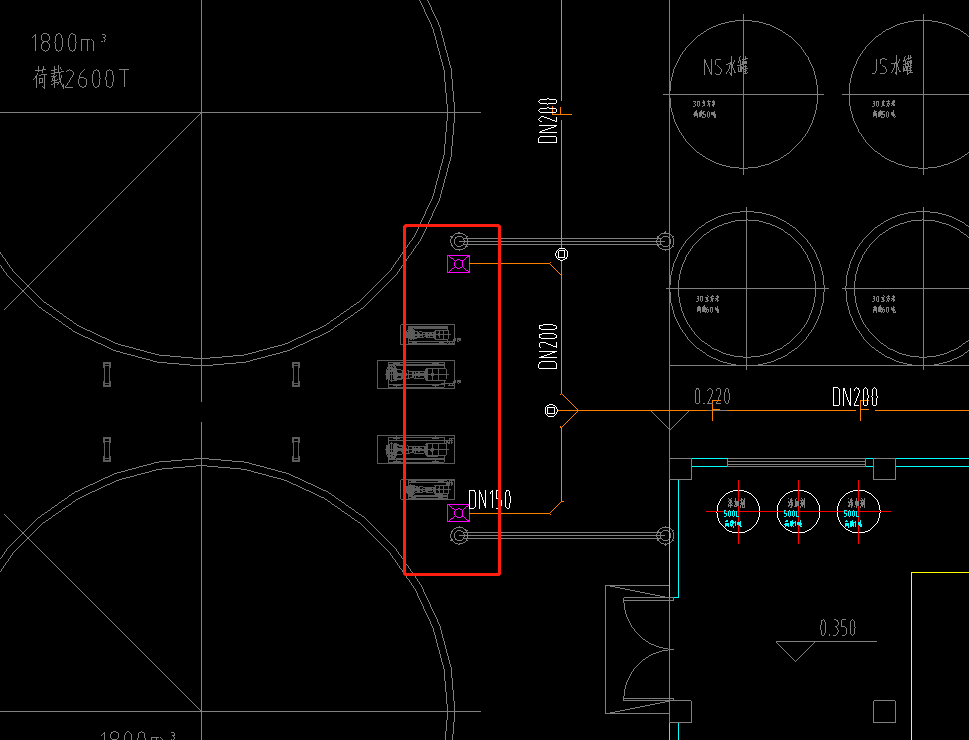 请问老师们我圈的这个图例是指的污水盆吗要算吗求解