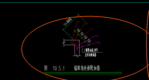 阳角放射筋怎么布置图片