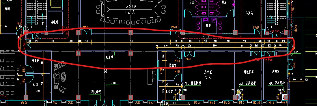 建筑图中