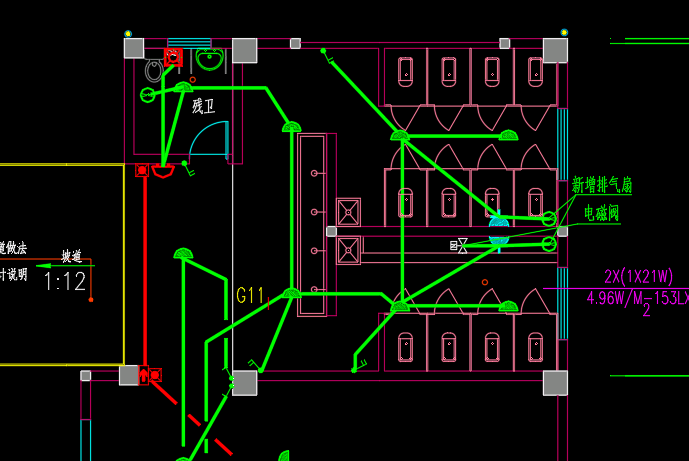 这种卫生间等电位均压环面积改从哪算起