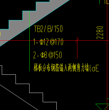 梯板分布筋