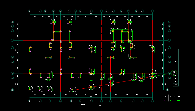 轴网提取一步步来,最后却变成这样,咋回事