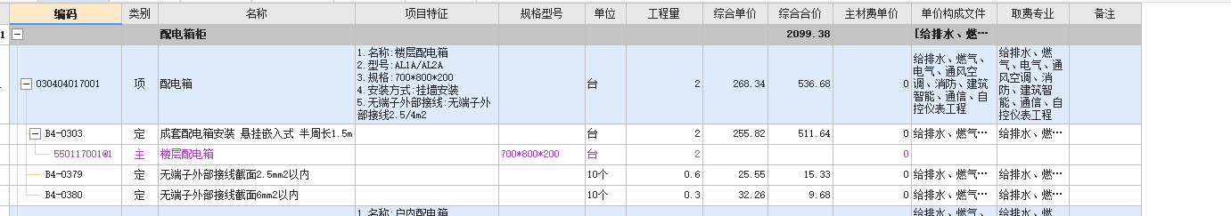 子目