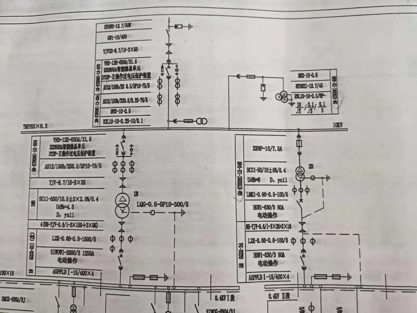 送配电装置系统