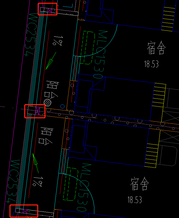 建築圖中構造柱符號