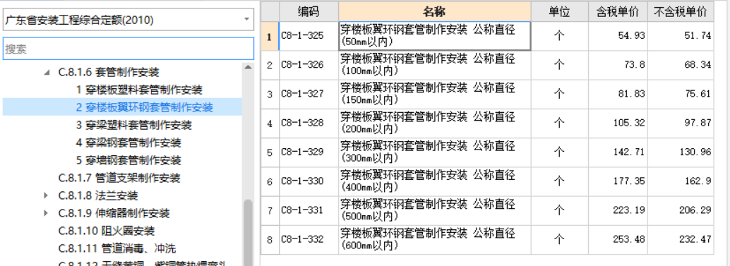 穿楼板钢套管