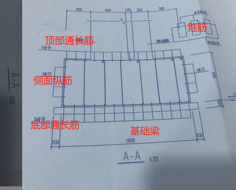 条形基础怎么画