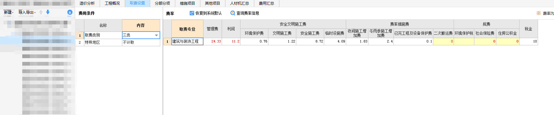总价