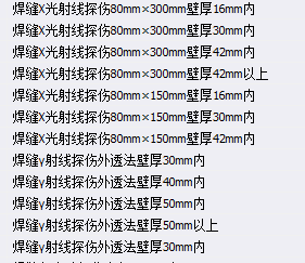 工程量