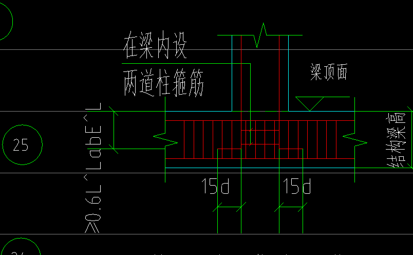 钢筋锚固≥06l^labe^l是什么意思?